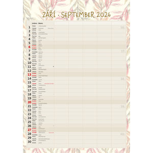 Fotografie k reklamnímu předmětu „Rodinný plánovač“