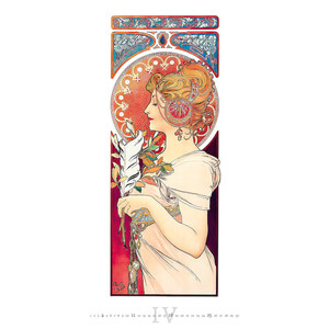 Fotografie k reklamnímu předmětu „Kalendář Alfons Mucha“