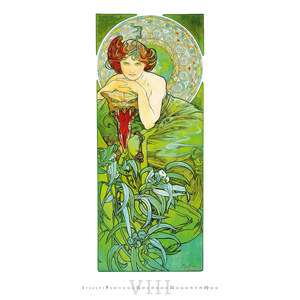 Fotografie k reklamnímu předmětu „Kalendář Alfons Mucha“