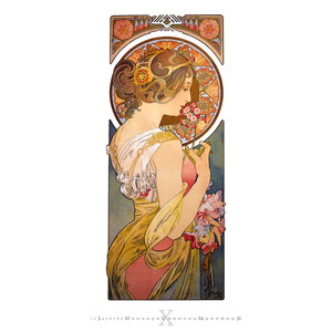 Fotografie k reklamnímu předmětu „Kalendář Alfons Mucha“