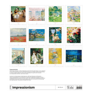 Fotografie k reklamnímu předmětu „Kalendář Impressionism“