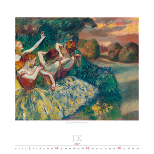Fotografie k reklamnímu předmětu „Kalendář Impressionism“