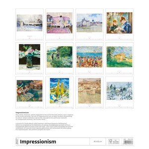 Fotografie k reklamnímu předmětu „Kalendář Impressionism“