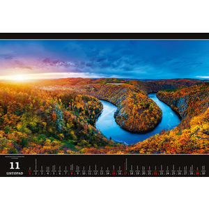 Fotografie k reklamnímu předmětu „Kalendář Panorama – Česká republika“