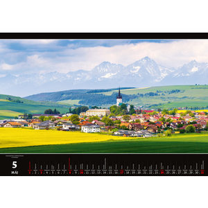 Fotografie k reklamnímu předmětu „Kalendář Slovakia Panorama“
