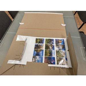 Fotografie k reklamnímu předmětu „Nastavitelný lepenkový obal pro 4 rozměry“