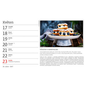 Fotografie k reklamnímu předmětu „Kalendář Rok plný sladkostí“