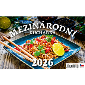 Fotografie k reklamnímu předmětu „Kalendář Mezinárodní kuchařka“