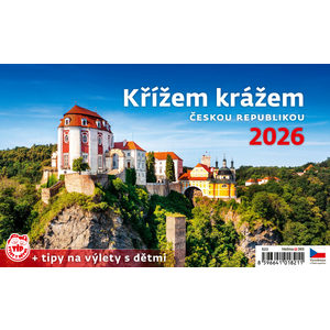 Fotografie k reklamnímu předmětu „Kalendář Křížem krážem Českou republikou“