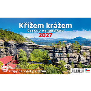 Fotografie k reklamnímu předmětu „Kalendář Křížem krážem Českou republikou“