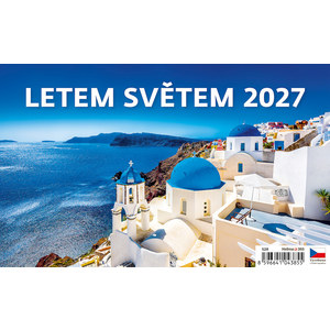 Fotografie k reklamnímu předmětu „Kalendář Letem světem“