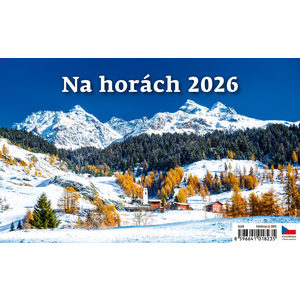 Fotografie k reklamnímu předmětu „Kalendář Na horách – 14denní“