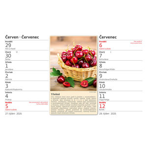 Fotografie k reklamnímu předmětu „Kalendář Zdraví z přírody – 14denní“