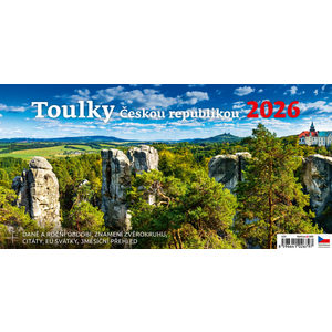 Fotografie k reklamnímu předmětu „Plánovací kalendář Toulky Českou republikou“