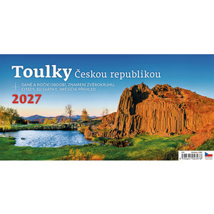 Fotografie k reklamnímu předmětu „Plánovací kalendář Toulky Českou republikou“