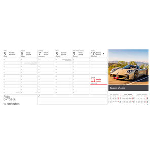 Fotografie k reklamnímu předmětu „Plánovací kalendář Auta“