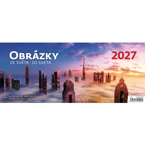 Fotografie k reklamnímu předmětu „Plánovací kalendář Obrázky ze světa“