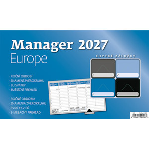 Fotografie k reklamnímu předmětu „Plánovací kalendář Manager Europe“