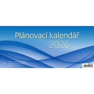 Fotografie k reklamnímu předmětu „Plánovací kalendář MODRÝ“