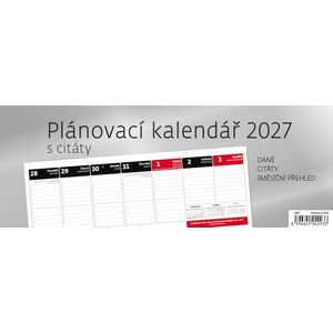 Fotografie k reklamnímu předmětu „Plánovací kalendář s citáty“