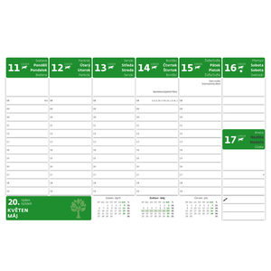 Fotografie k reklamnímu předmětu „Kalendář Pracovní XL“