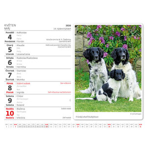 Fotografie k reklamnímu předmětu „Kalendář Pejskové“