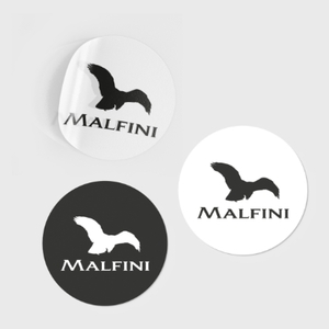 Fotografie reklamního předmětu „Samolepka MALFINI -“