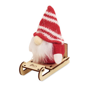 Fotografie k reklamnímu předmětu „Skřítek na dřevěných saních FROSTY SLEIGH“