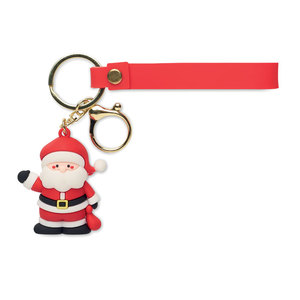 Fotografie k reklamnímu předmětu „Přívěsek na klíče, tvar Santa SANTACHARM“