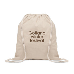 Fotografie k reklamnímu předmětu „Stahovací bavlněný batoh CABETRI“