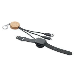 Fotografie k reklamnímu předmětu „Přívěsek na klíče s kabelem 4v1 BULE“