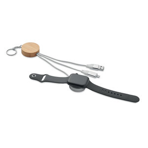 Fotografie k reklamnímu předmětu „Přívěsek na klíče s kabelem 4v1 BULE“