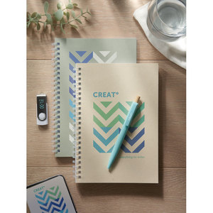 Fotografie k reklamnímu předmětu „Zápisník A5 z recyklovaného kar RECARNOTE“