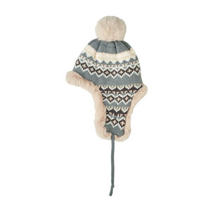 Fotografie k reklamnímu předmětu „Pletená čepice s klapkami YULONG“