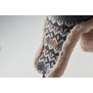 Fotografie k reklamnímu předmětu „Pletená čepice s klapkami YULONG“