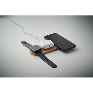 Fotografie k reklamnímu předmětu „Bezdrátová 15W nabíječka 3v1 RECPAD“