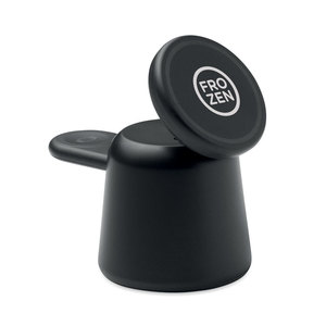 Fotografie k reklamnímu předmětu „Bezdrátová 15W nabíječka 3v1 SIMPA“