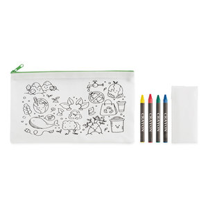 Fotografie k reklamnímu předmětu „Penál se 4 pastelkami CRAY“