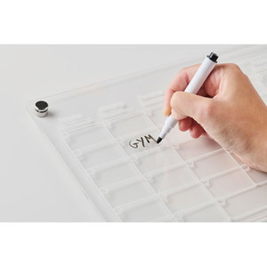 Fotografie k reklamnímu předmětu „Magnetický akrylový plánovač PLANIT“