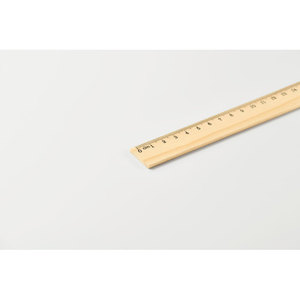 Fotografie k reklamnímu předmětu „Dřevěné pravítko 20 cm RULER20“