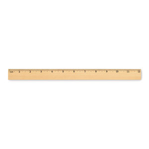 Fotografie k reklamnímu předmětu „Dřevěné pravítko 30 cm RULER30“