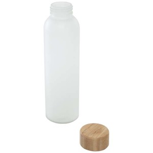 Fotografie k reklamnímu předmětu „Láhev Lume o objemu 500 ml, z matného sodnovápenatého skla s bambusovým víčkem“