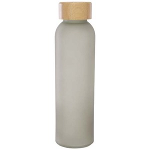 Fotografie k reklamnímu předmětu „Láhev Lume o objemu 500 ml, z matného sodnovápenatého skla s bambusovým víčkem“