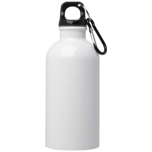 Fotografie k reklamnímu předmětu „400ml láhev na vodu Oregon z nerezové oceli s certifikací RCS a karabinou“