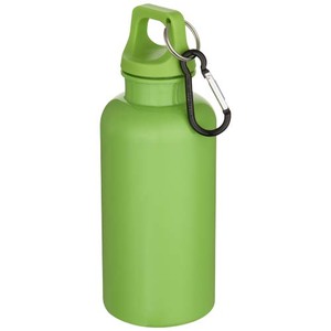 Fotografie reklamního předmětu „400ml láhev na bodu Oregon s karabinou z recyklovaného plastu s certifikací RCS“