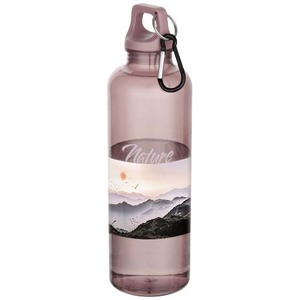 Fotografie k reklamnímu předmětu „750ml láhev na vodu Oregon z recyklovaného plastu RCS s karabinou“