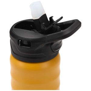 Fotografie k reklamnímu předmětu „Sportovní láhev Knox 350 ml RCS z recyklované nerezové oceli s dvojitou stěnou a sklopnou slámkou“