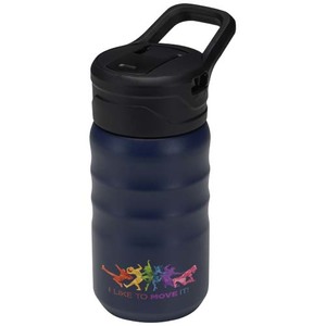 Fotografie k reklamnímu předmětu „Sportovní láhev Knox 350 ml RCS z recyklované nerezové oceli s dvojitou stěnou a sklopnou slámkou“