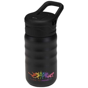 Fotografie k reklamnímu předmětu „Sportovní láhev Knox 350 ml RCS z recyklované nerezové oceli s dvojitou stěnou a sklopnou slámkou“