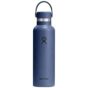 Fotografie k reklamnímu předmětu „Hydro Flask Standard Mouth – 621 ml izolovaná nerezová láhev na vodu s víčkem se slámkou“
